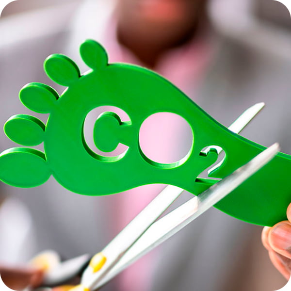 Reduce la huella de carbono