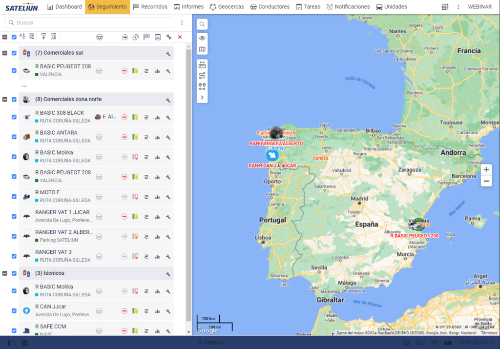 plataforma gestión de flotas dos